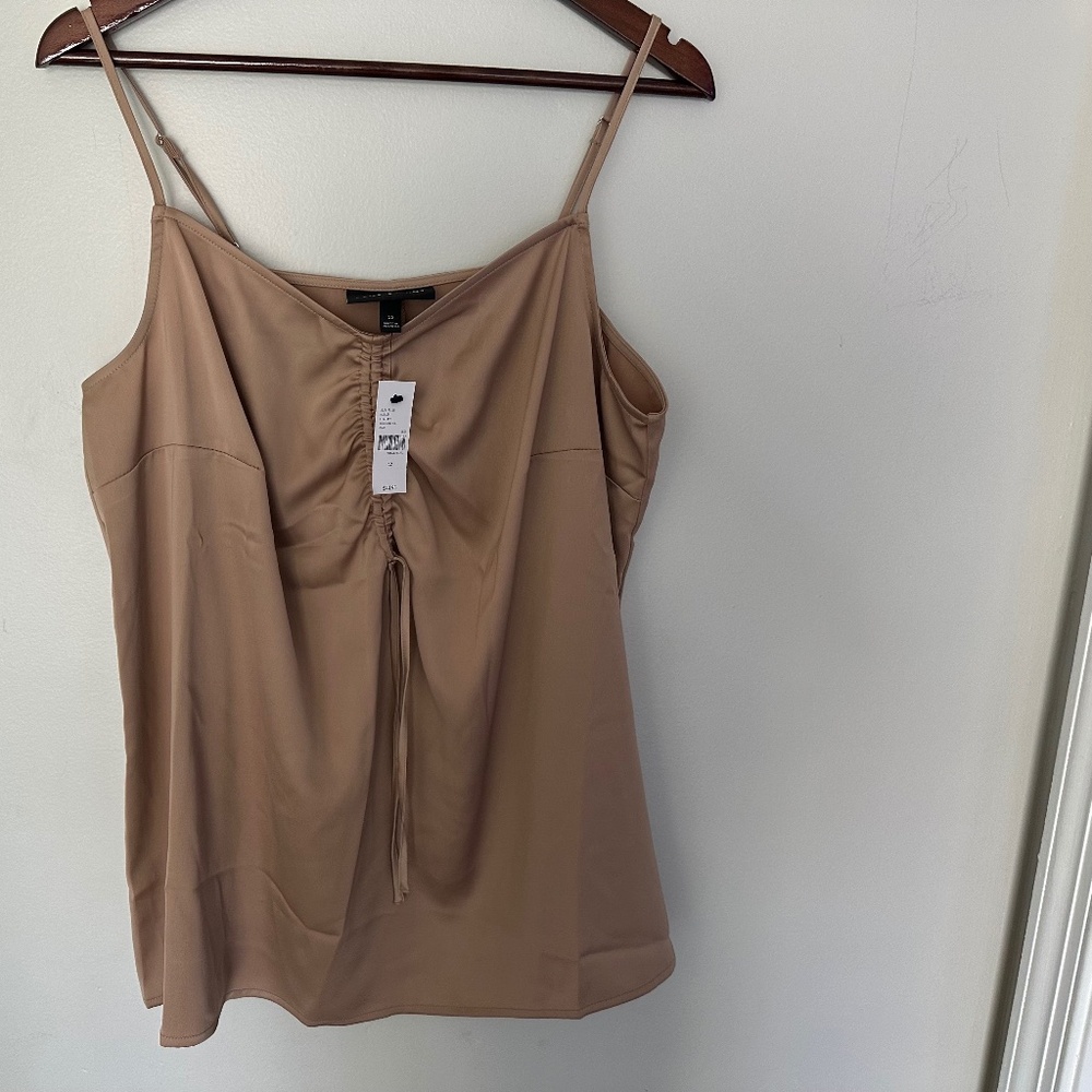 NWT Lane Bryant Gold Tank 12